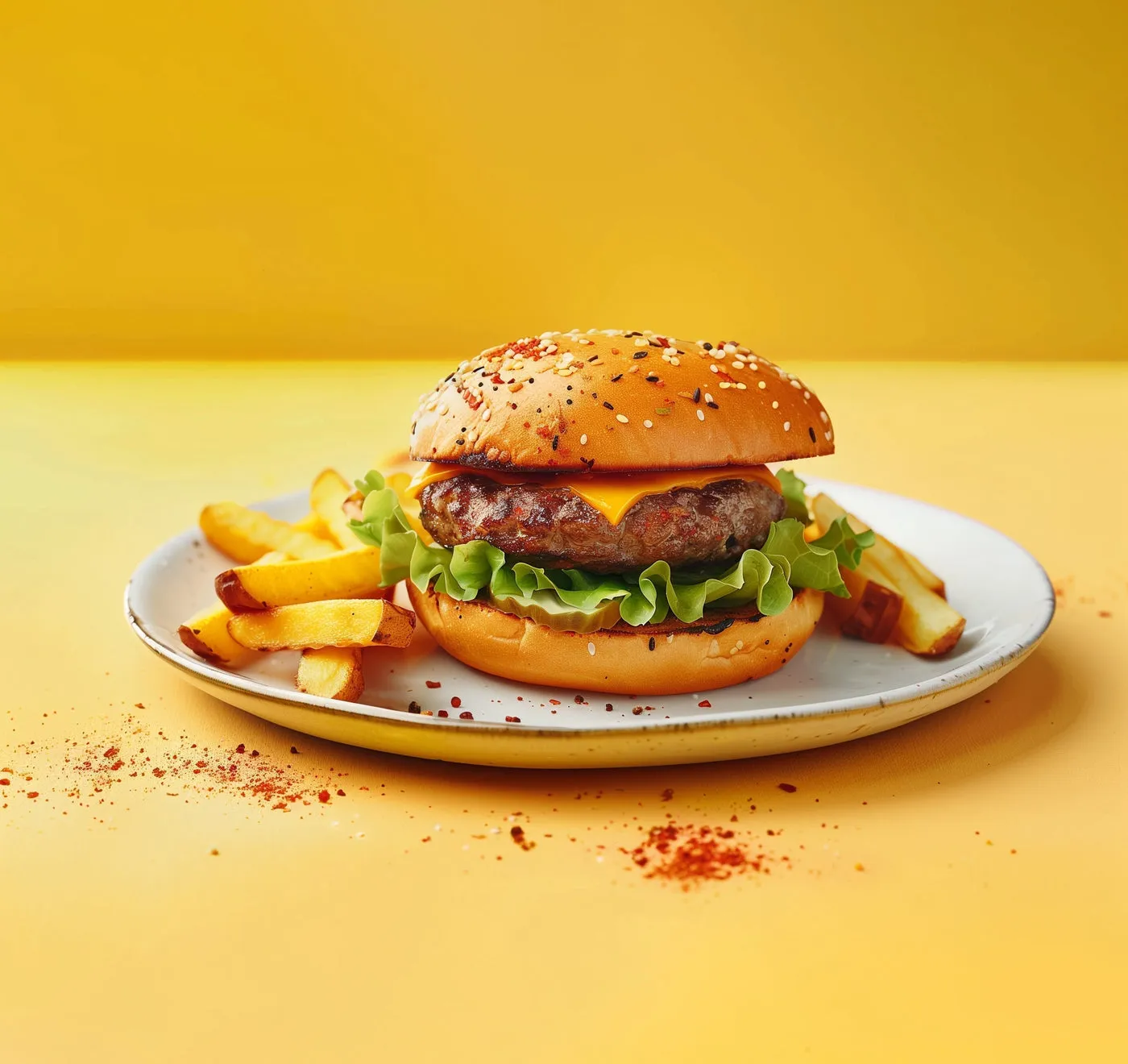 Oksekødsburger med kanel