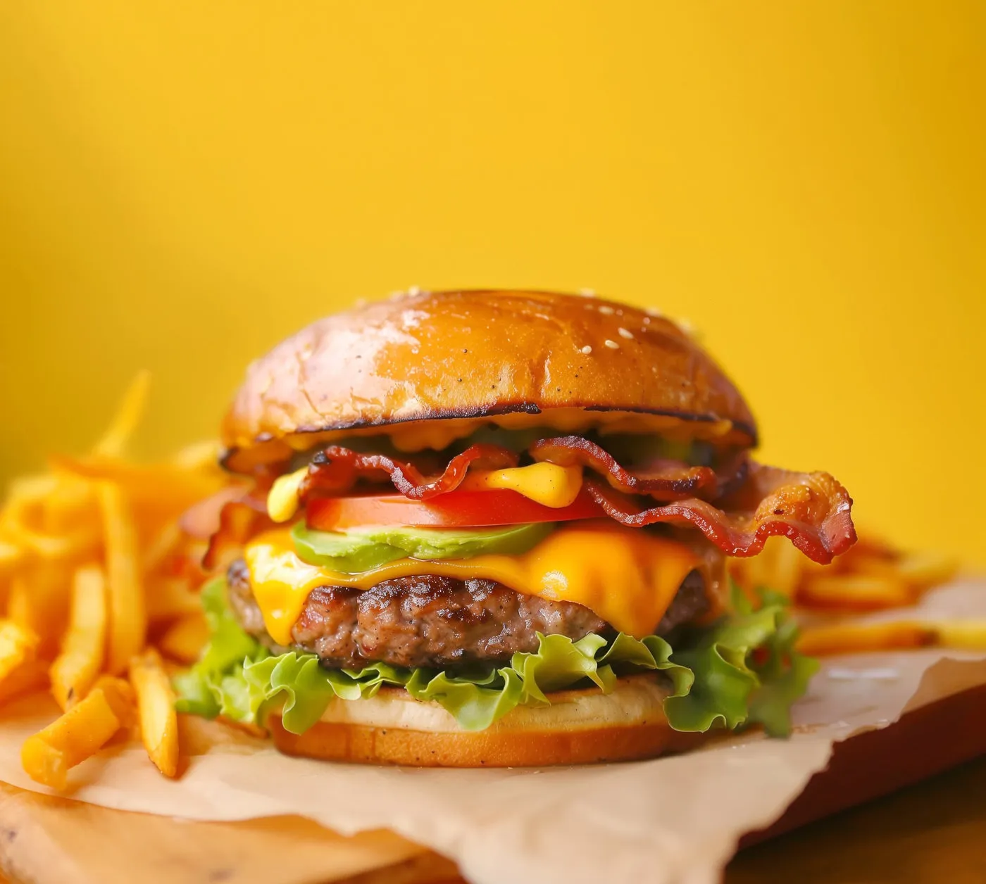 Burger Sapi Adobo dengan Mayo Cabai