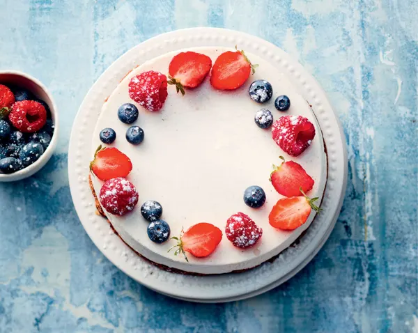 Cheesecake de frutos rojos
