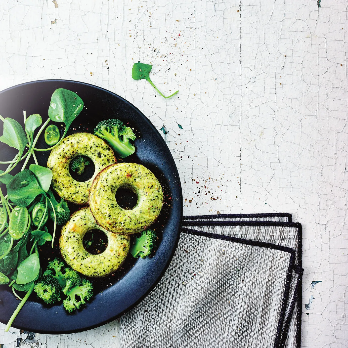 Ciambelle di broccoli e formaggio