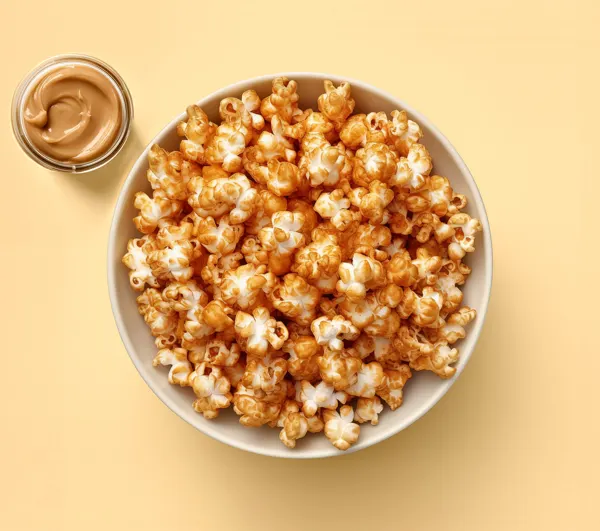 Popcorn med dulce de leche
