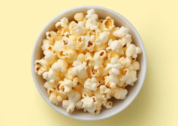 Popcorn med trøffelsalt