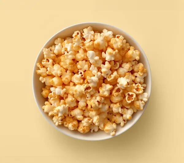 Popcorn med saltkaramel
