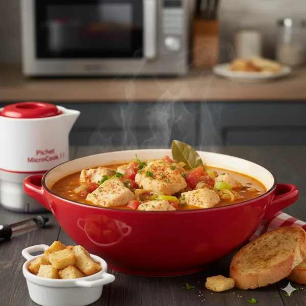 Zuppa di pesce al pomodoro