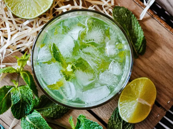 Virgin mojito-granita