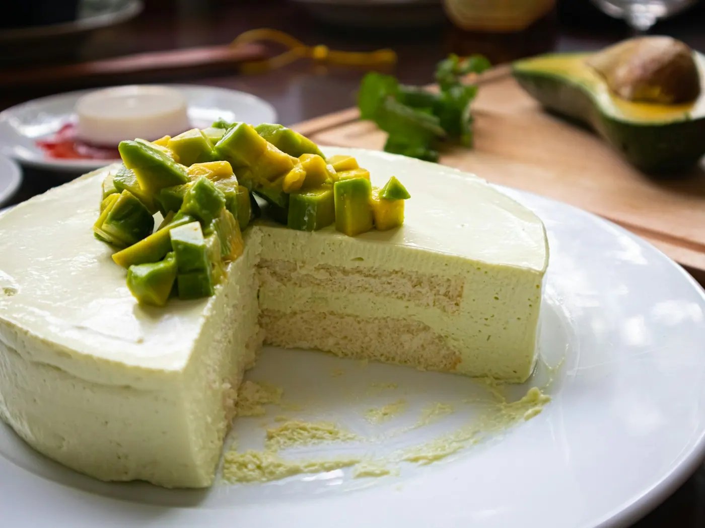 Arbres exotiques avocat, citron vert et coco