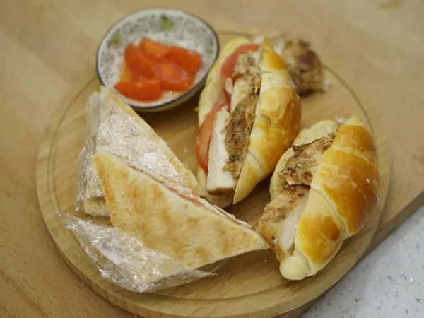 Clubsandwich-kegler med tun