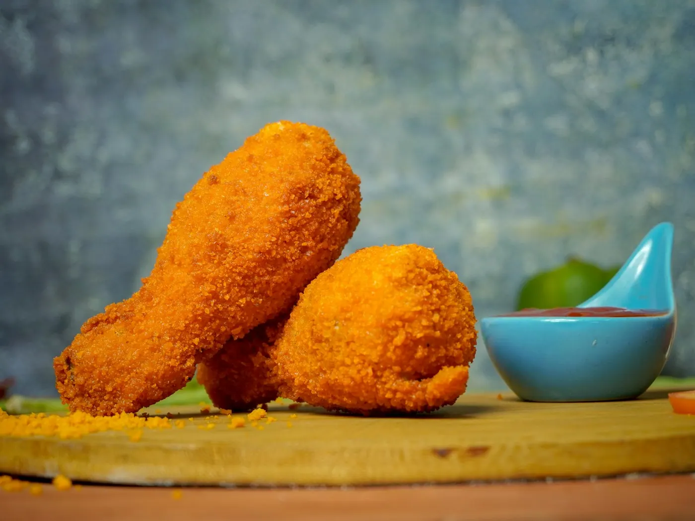 Kroketter med kylling og kikerter