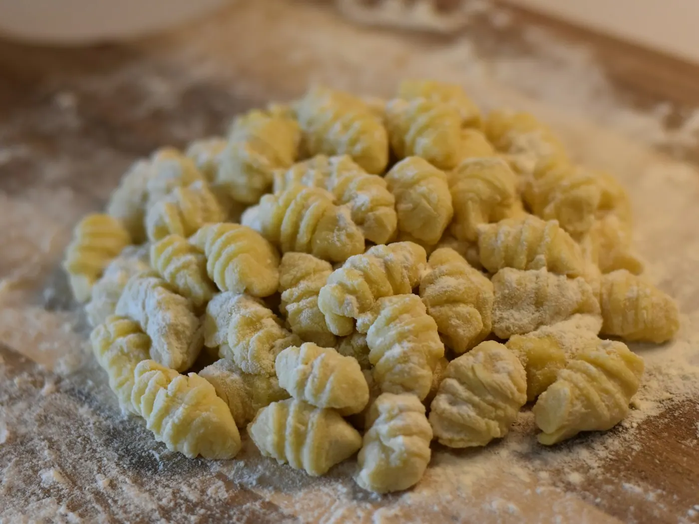 Gnocchi de polenta no forno