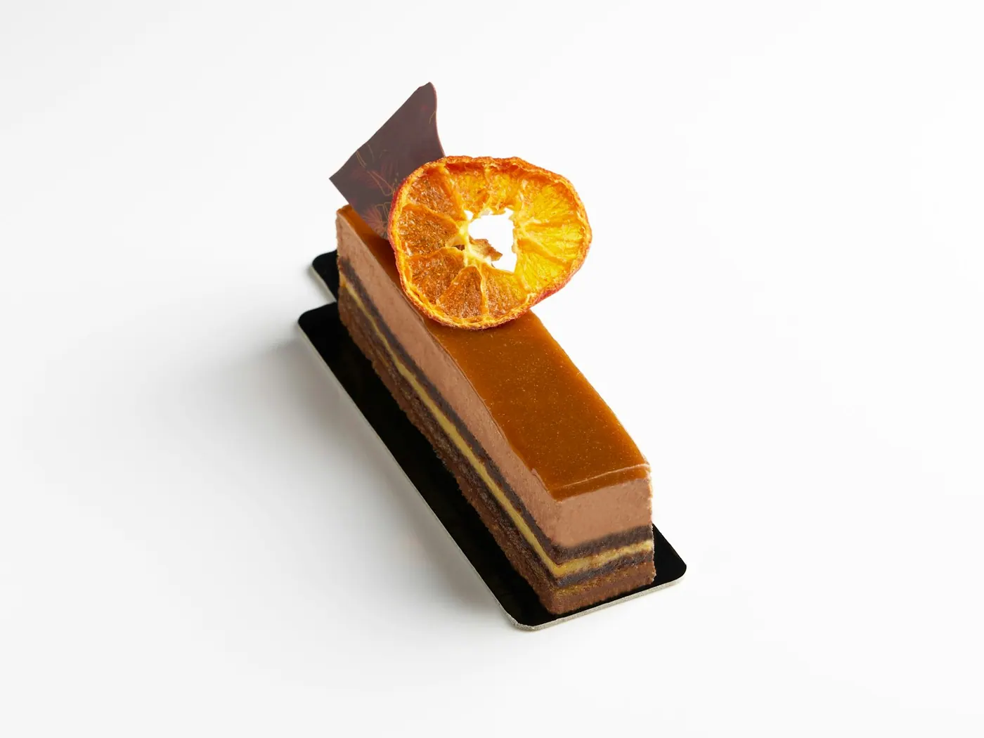 Chokolade-ganachemousse med appelsinskal