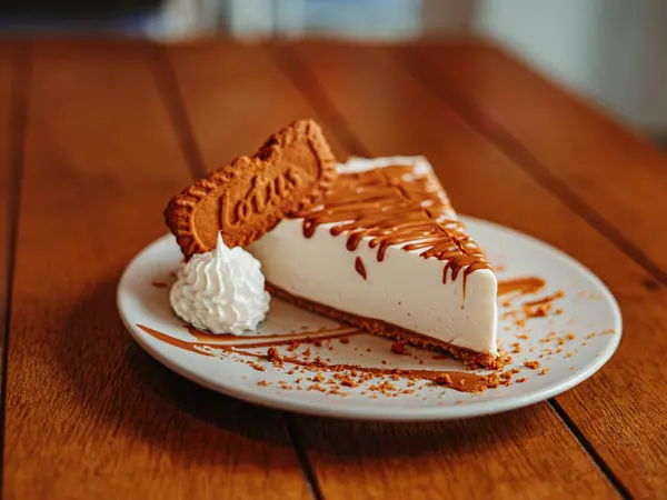 Cheesecake de speculoos sin horno