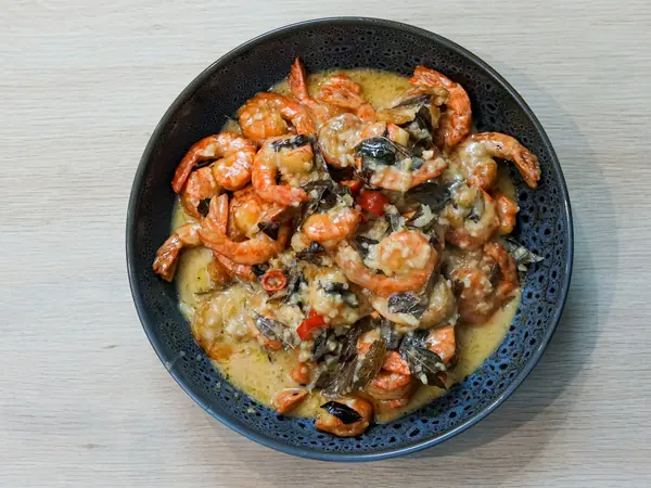 Curry de crevettes au lait de coco