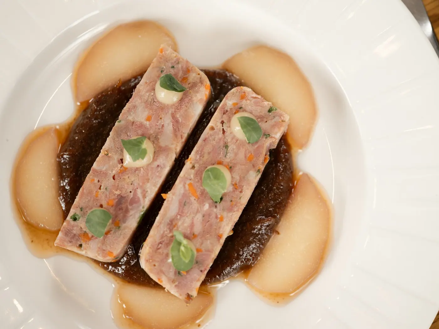 Terrine med Morteau-pølse
