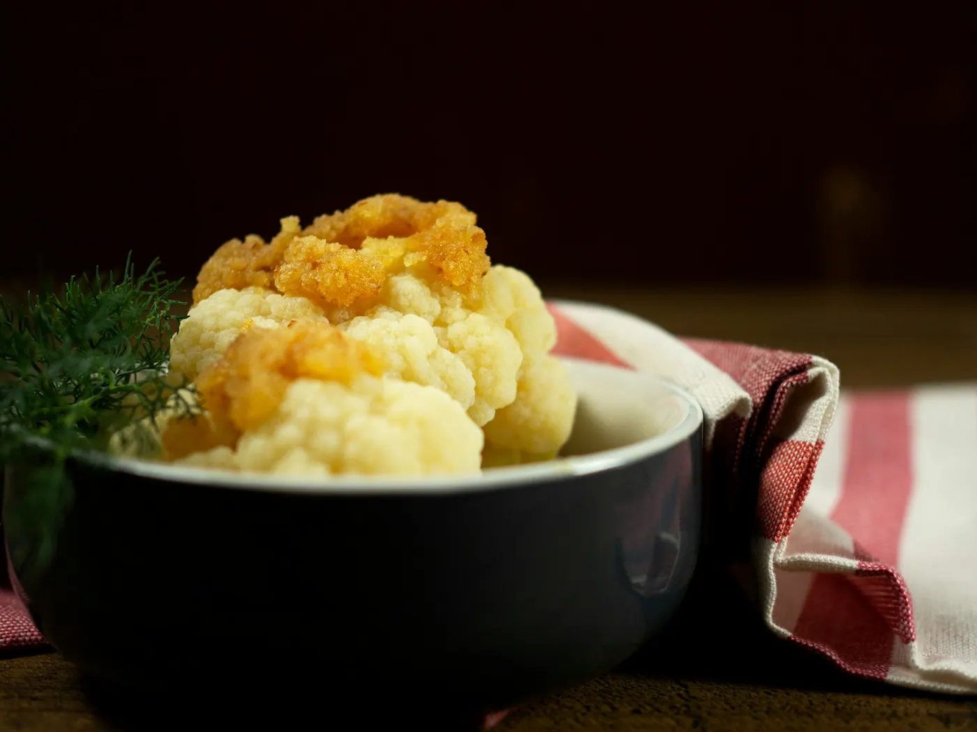 Blomkålsgratin med mornaysauce