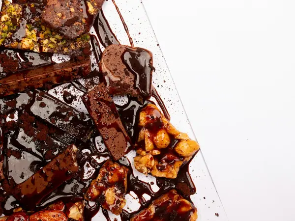 Brownie-Krokant