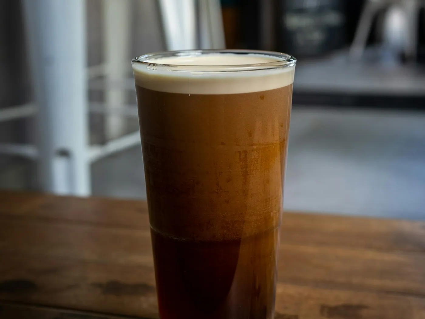 Affogato med saltkaramell og cold brew
