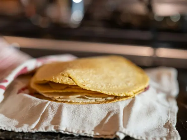 Tortillas de coliflor y cheddar