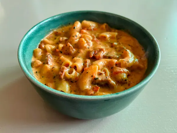 Makaroni Cheeseburger
