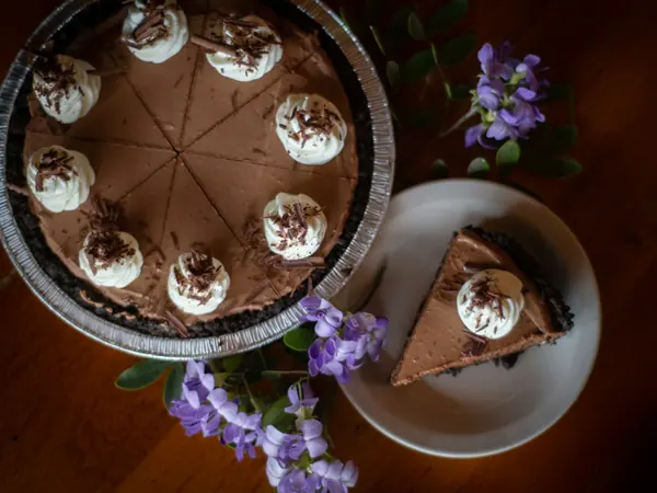 Tarte brownie au chocolat