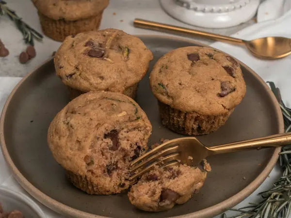 Double Chocolate Chip Muffins