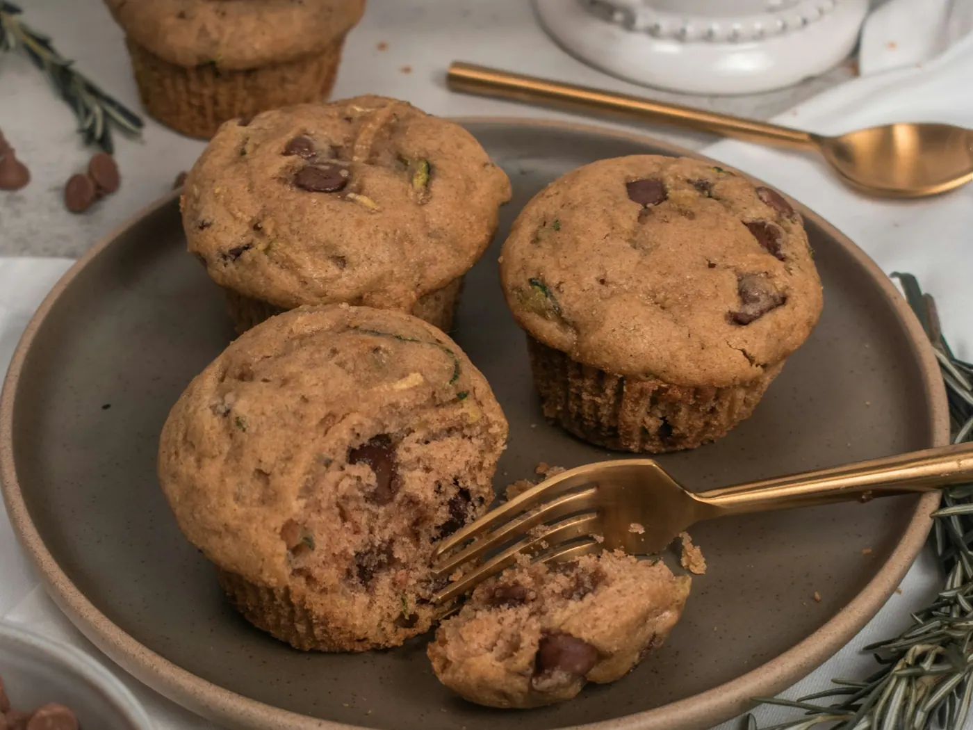 Muffin al doppio cioccolato