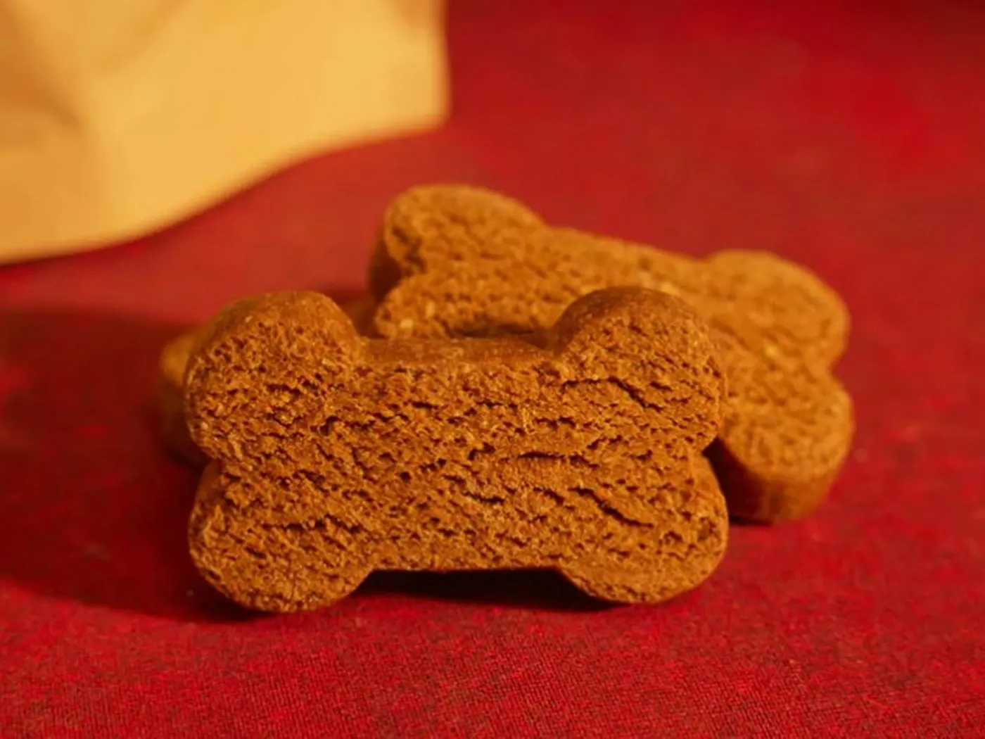 Hundekekse mit Banane und Erdnussbutter