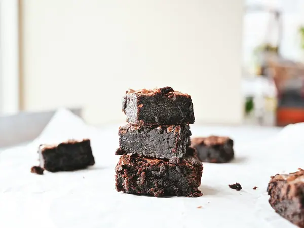 Brownies mit schwarzen Bohnen ohne Mehl