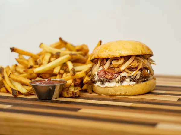Burger Bawang ala Prancis