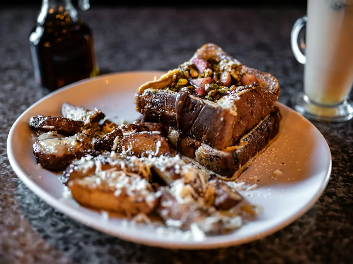 Arme riddere i form med crumbletopp
