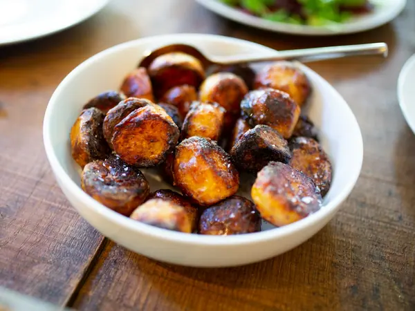 Papas asadas al ajo