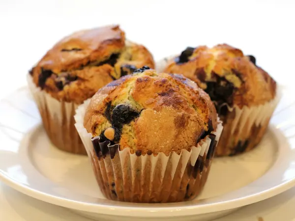 Heidelbeer-Muffins mit Mandelmehl