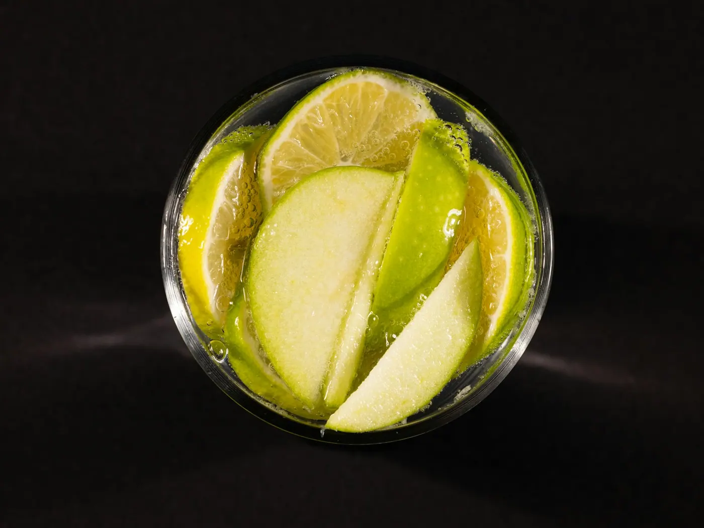 Sangría verde navideña
