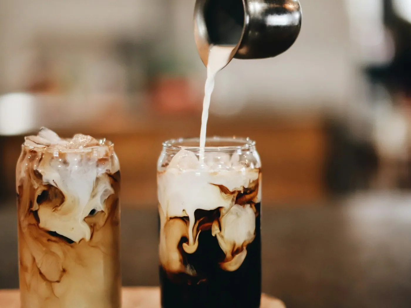 Iced Cold Brew mit süßer Sahne