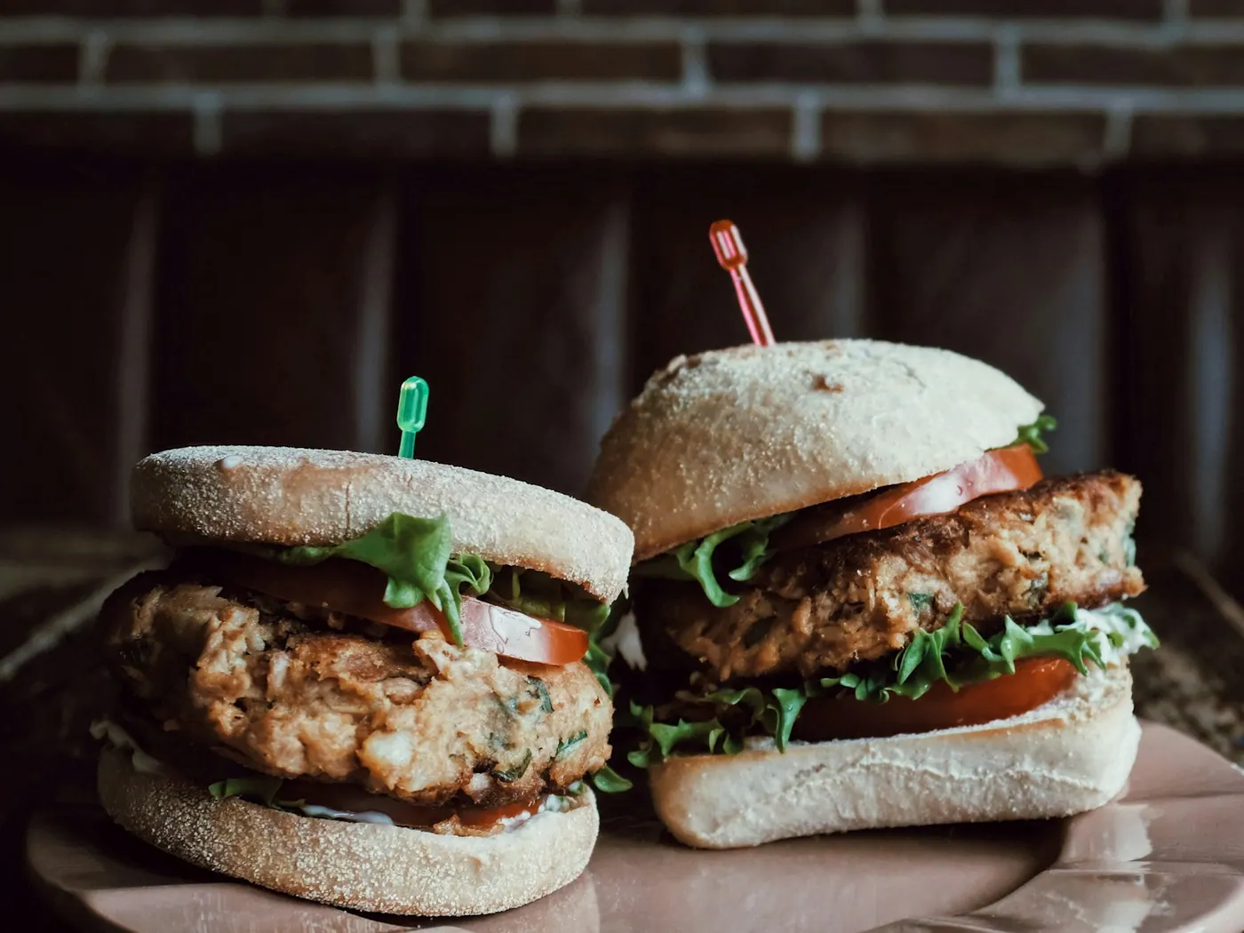 Hamburguesas de pavo a la italiana
