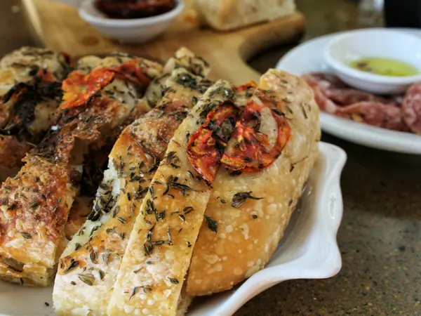 Focaccia aus der Mikrowelle