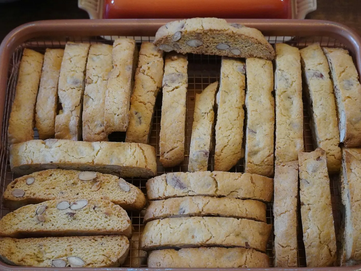 Biscotti en une seule cuisson