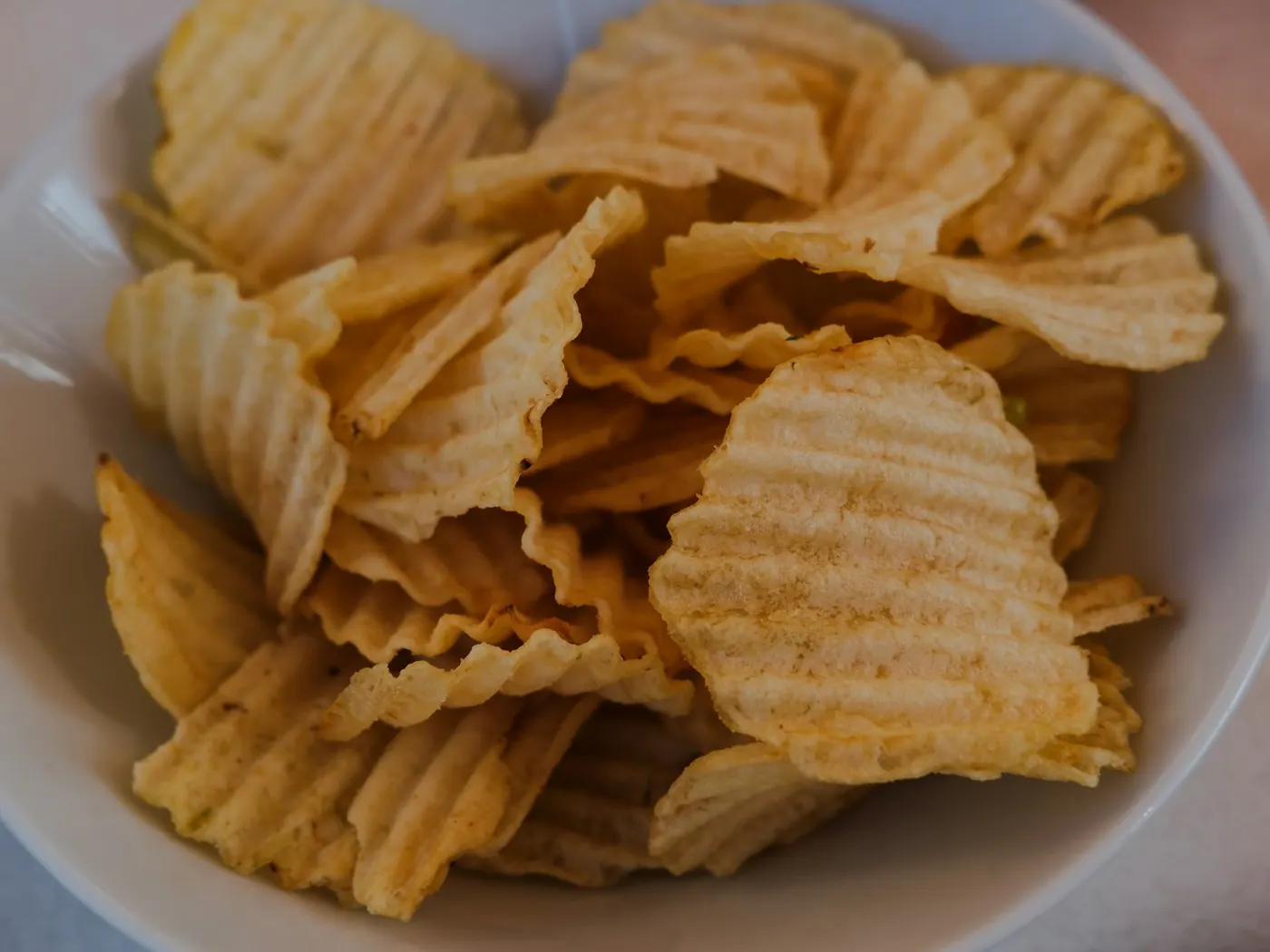 Pastachips med parmesan