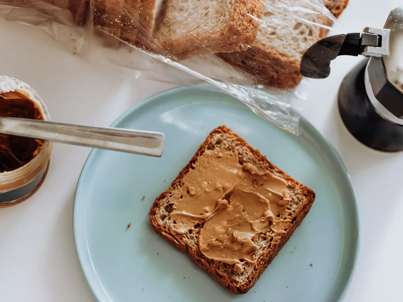 Pindakaasbrood