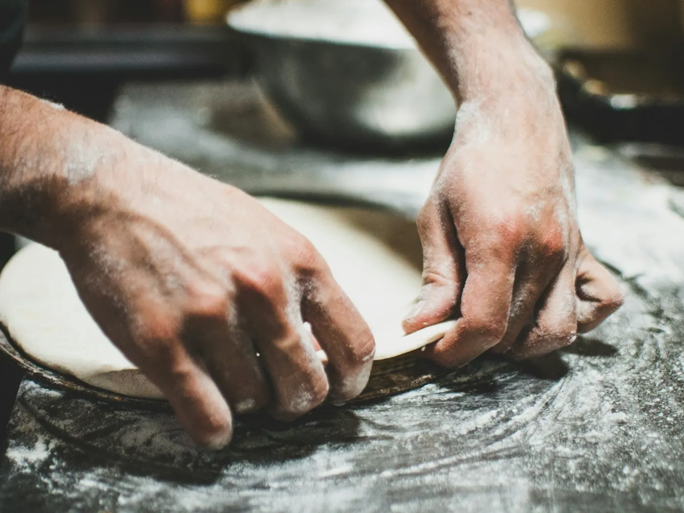 Masa de pizza casera