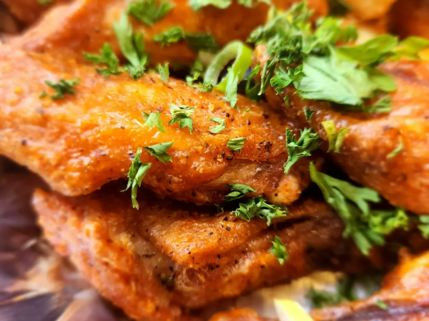 Pulled buffalo chicken