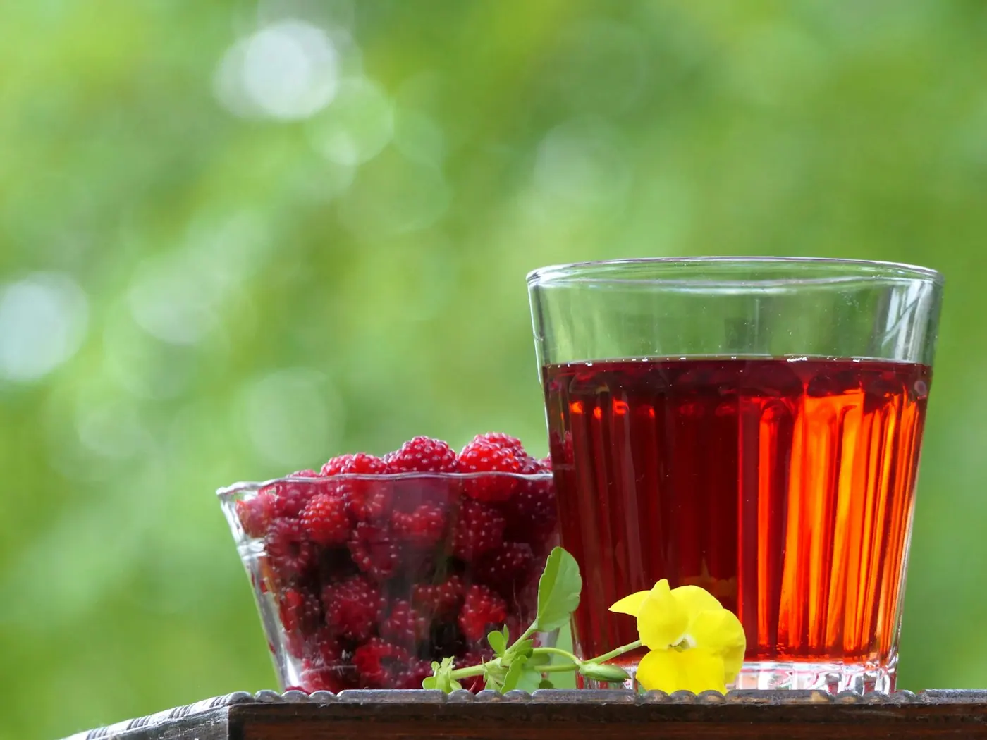 Raspberry Chamomile Cold Brew Tea