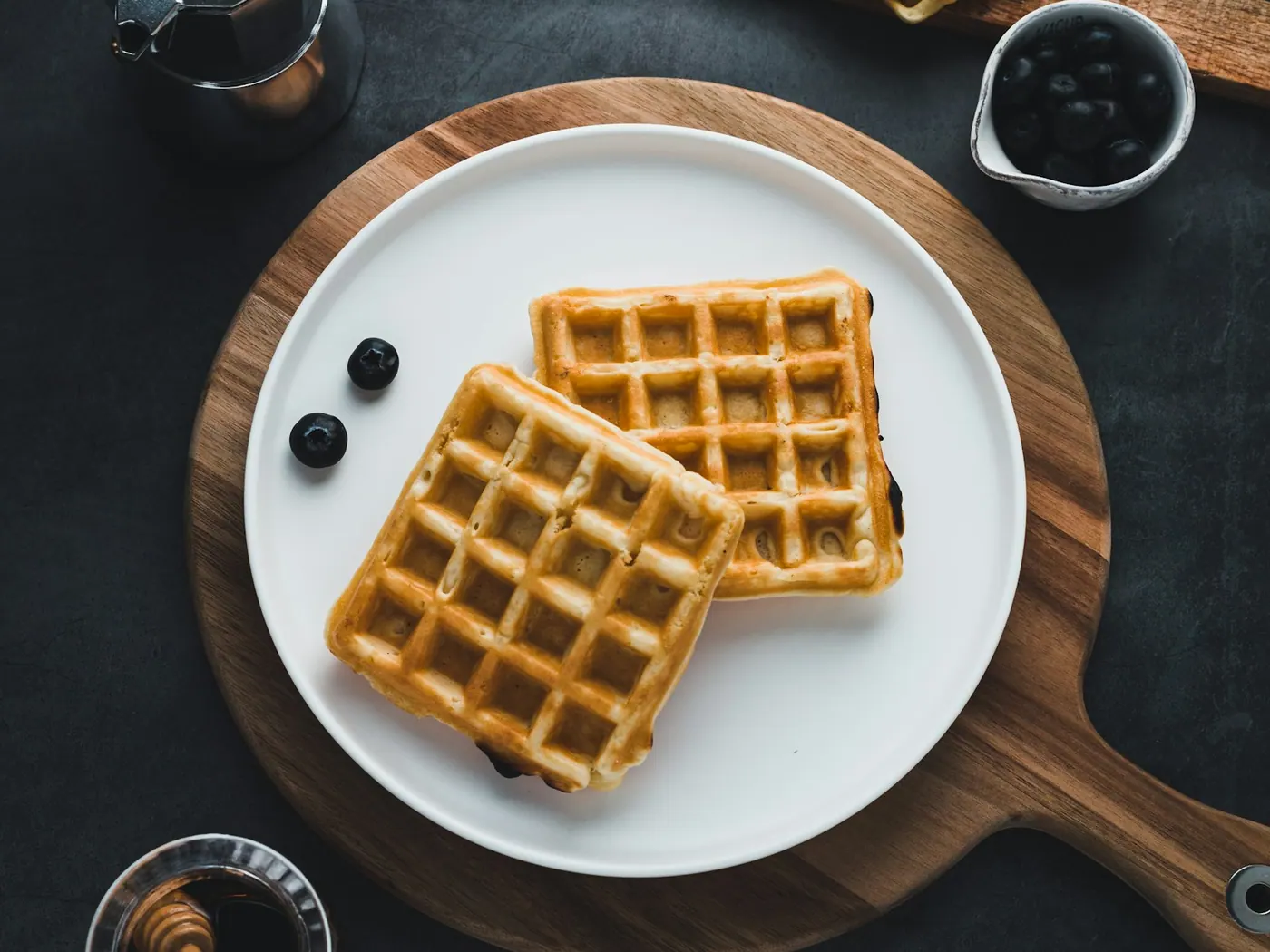 Waffle s'mores al microonde