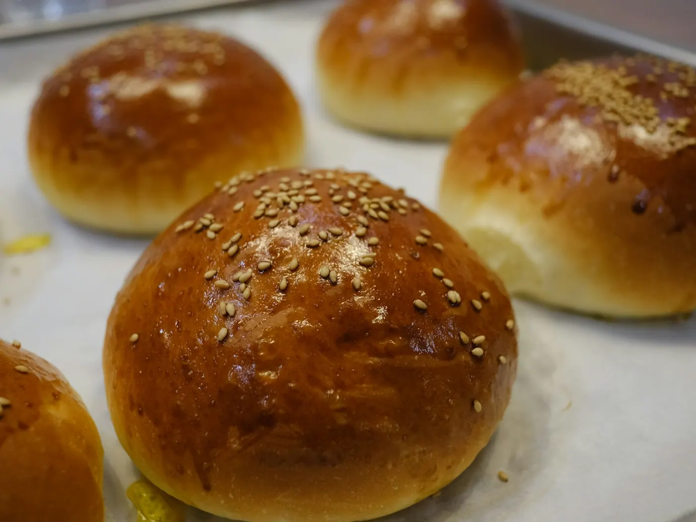 Weiche Burgerbrötchen