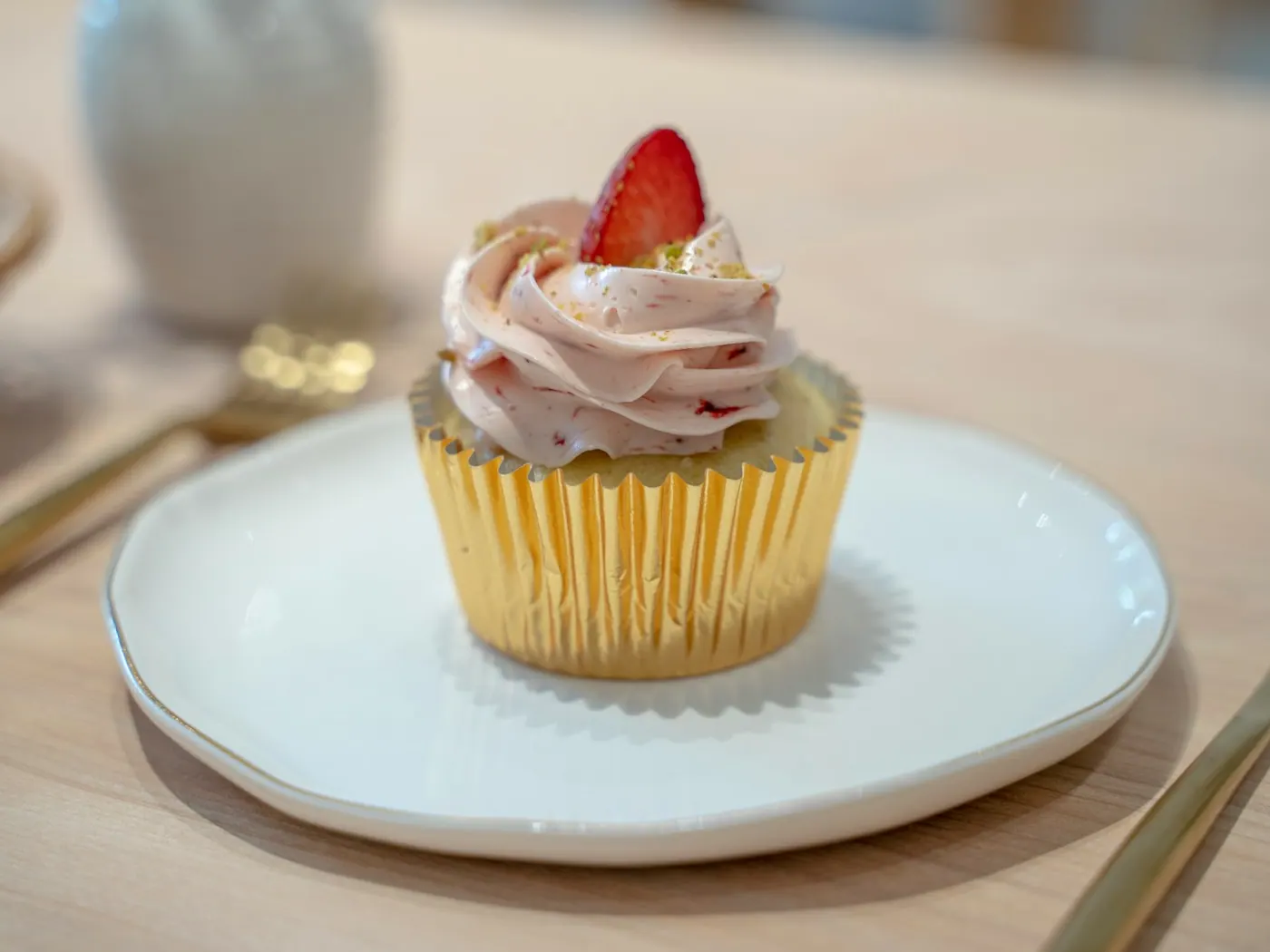 Cupcake fragola e limone