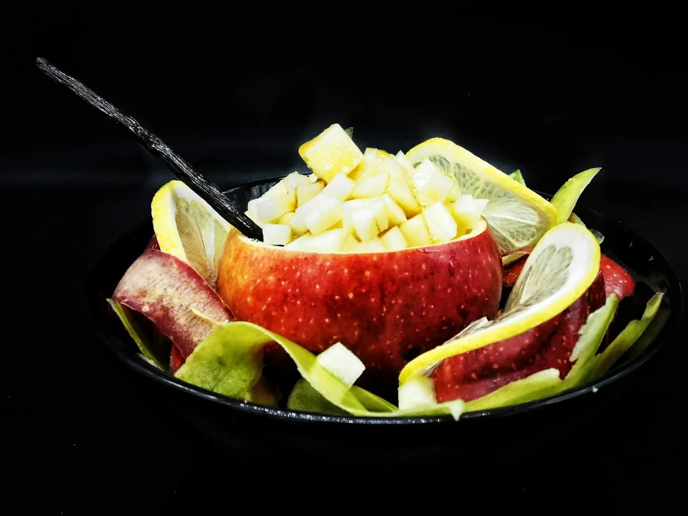 Salsa Buah Stroberi, Kiwi, dan Apel