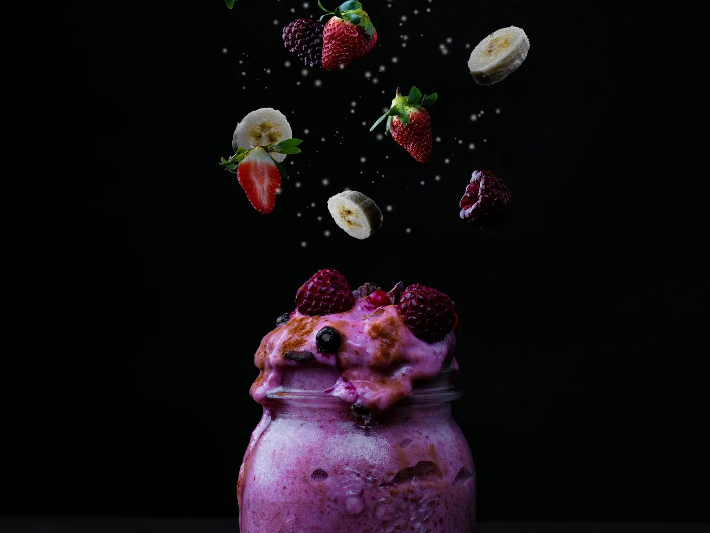 Strawberry Sunrise-smoothie