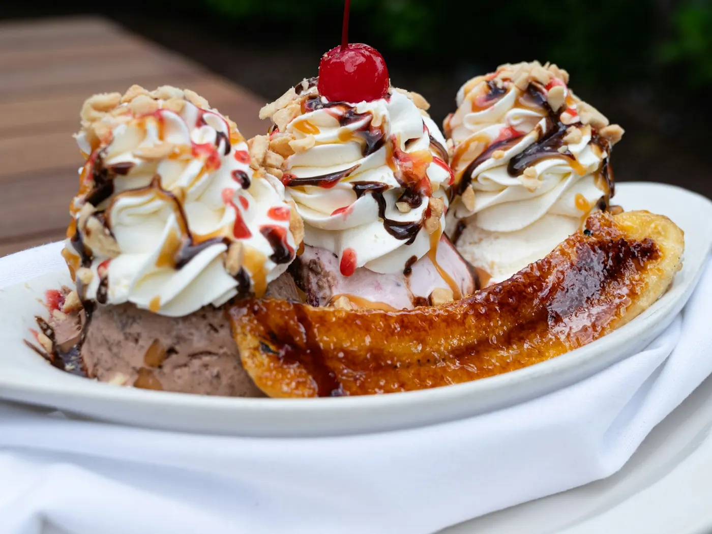 Triple Banana Split