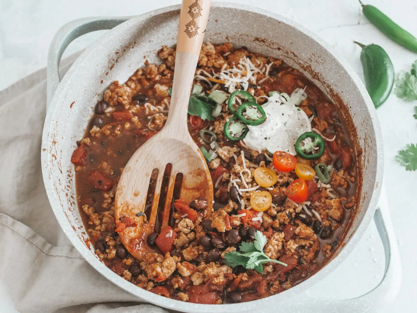 Chili à la dinde