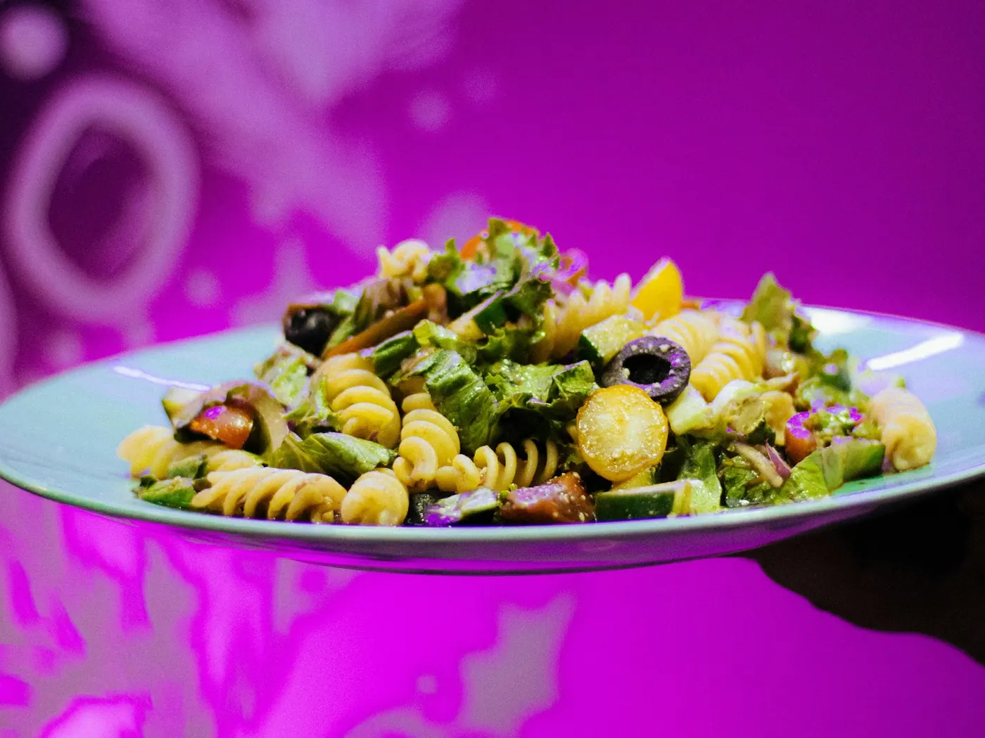 Insalata di pasta tiepida invernale