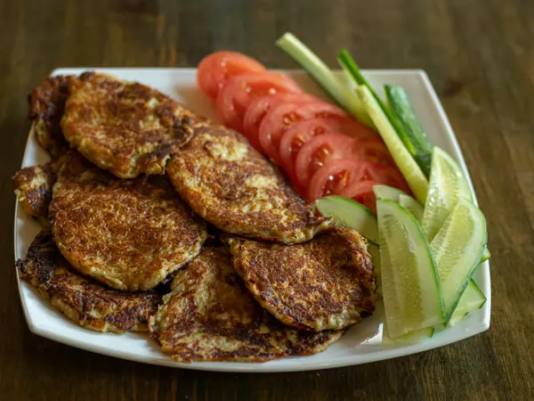 Squashkugler med parmesan